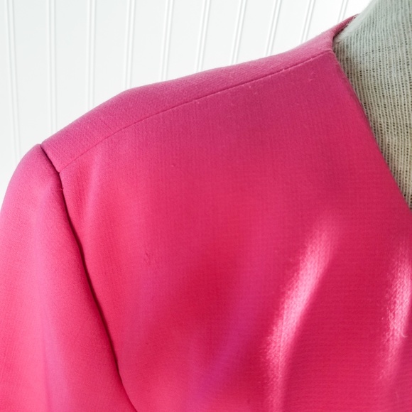 | dalia | pink modern duster coat - Picture 4 of 7